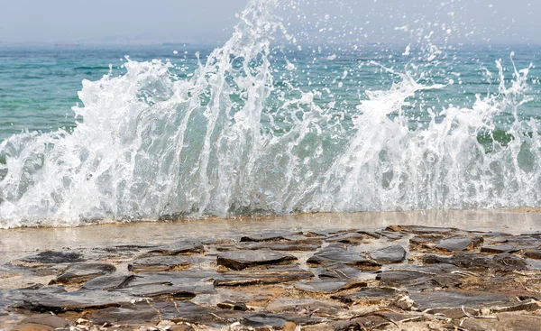 Blue sea spray — Stok fotoğraf