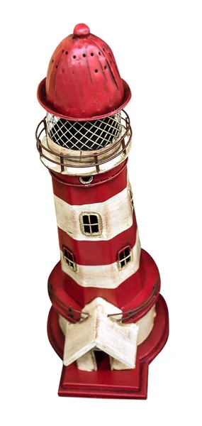 Jouet phare rouge — Photo