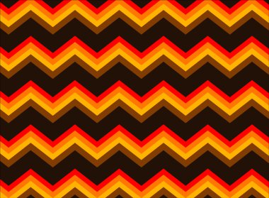 Turuncu chevron sorunsuz