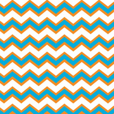 Dikişsiz yinelenen chevron zig zag