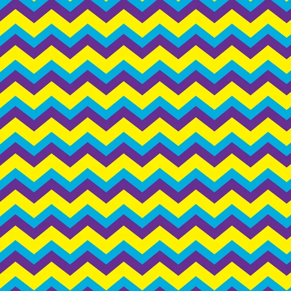 Modèle Chevron aux couleurs vives — Image vectorielle