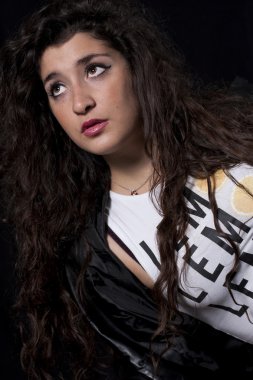 genç bir kızın portresi Studio