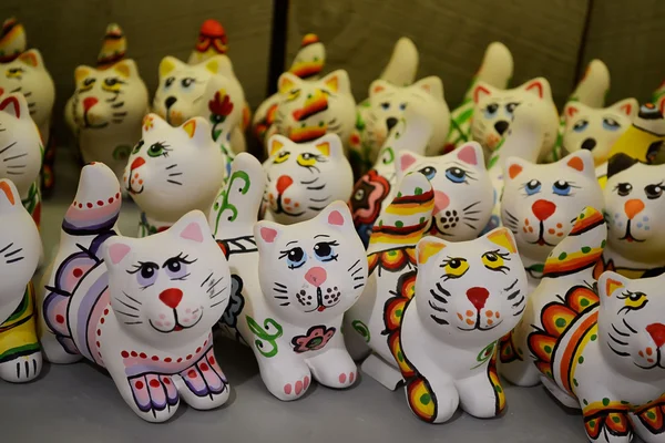 Ceramic cats — Stock Photo, Image