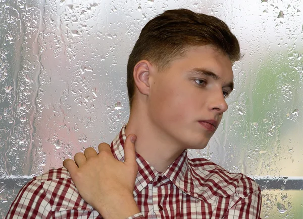 Male model in shirt — Stock Photo, Image