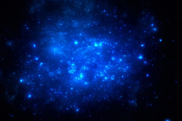 Karanlık derin uzay starfield