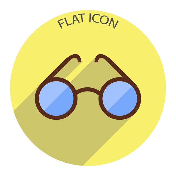 Icono de gafas. ilustración vectorial — Archivo Imágenes Vectoriales