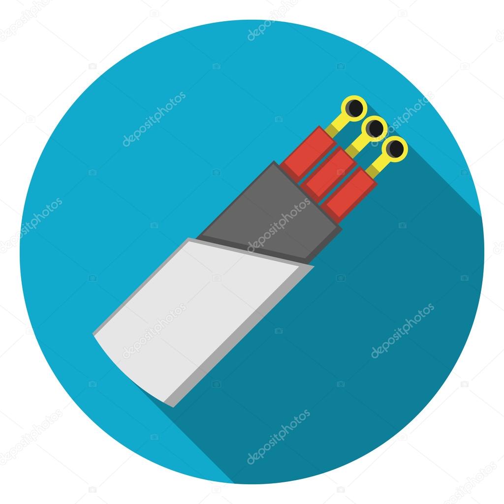 Optic cable icon