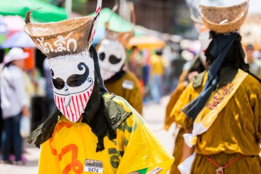 Loei, thailand-28 Haziran: ghost Festivali 