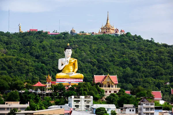 Veduta della provincia di Nakhon Sawan, Kerewong, Thailandia . — Foto Stock