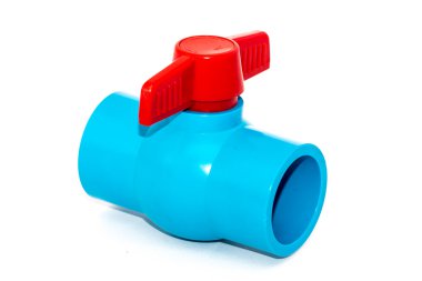 beyaz zemin üzerinde musluk Küresel Vana