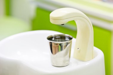 Diş ofis, fauce diş ünitesi, lavabo