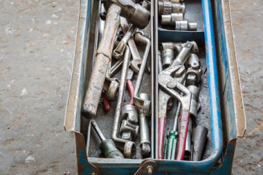 Fabrika içinde belgili tanımlık alet kutusu