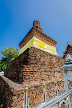 Antik pagoda Wat Phet Tapınağı: Phetchabun, Thailand