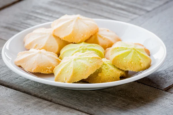 Flower shape cookies — Stock Photo, Image