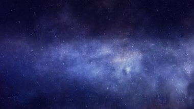 Uçan yıldız alanı ve bulutsu