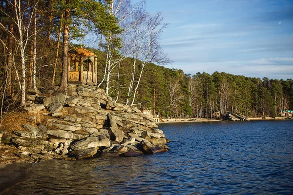 The lake in the wood — Stock Photo, Image