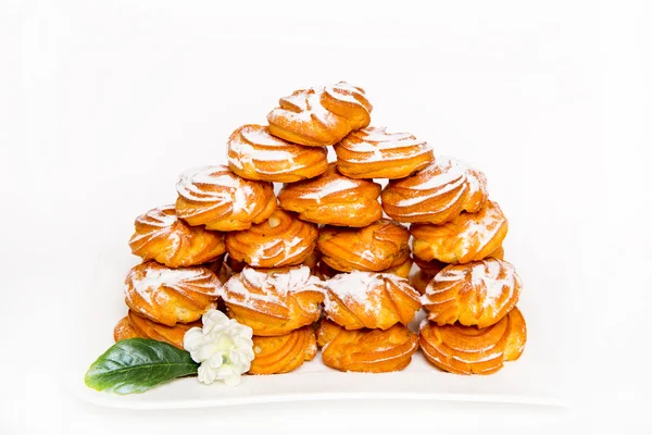 Kremalı profiterol — Stok fotoğraf