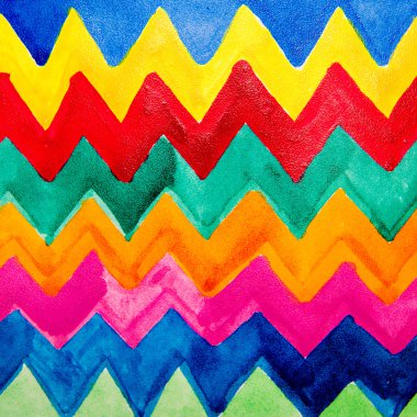 renkli şeritler su renk