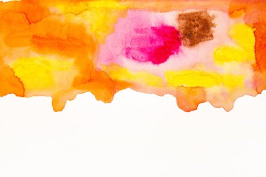 Turuncu dokular su renk