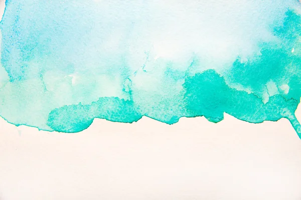 Textures turquoise aquarelle — Photo