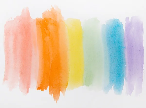 renkli şeritler su renk