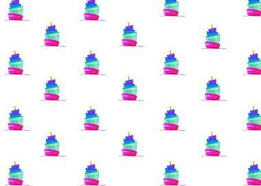 Festival mumlar suluboya