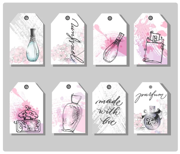 Een aantal leuke gift tags. — Stockvector