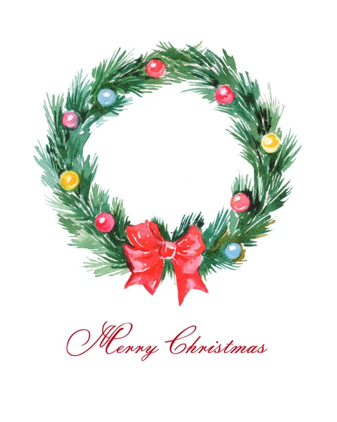 Marry Christmas Greeting Card — Stock Photo, Image