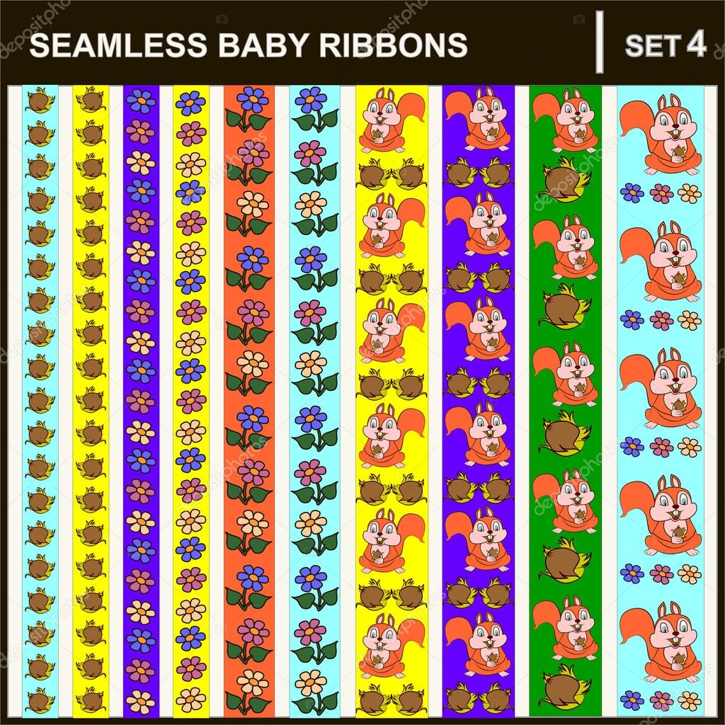 baby ribbons vertical