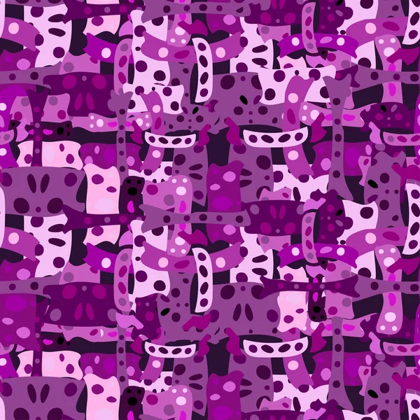 Бесшовный шаблон простой фон с абстрактным геометрическим треугольником, как формы в фиолетовых тонах — стоковый вектор
