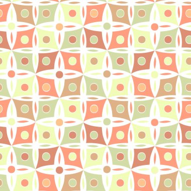 Soyut geometrik üçgen şekilli kusursuz desen pastel tonlarda.