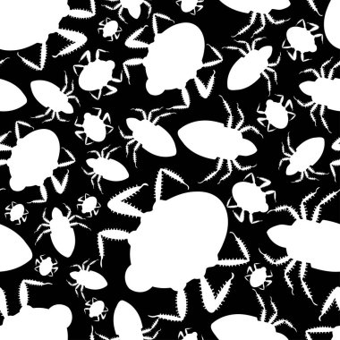 Hata tasarımı çizimlerinin siyah beyaz çizgili soyut dikişsiz vektörü