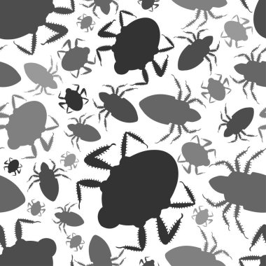 Hata tasarımı çizimlerinin siyah beyaz çizgili soyut dikişsiz vektörü