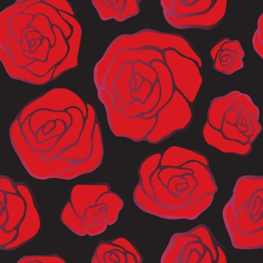 hisse senedi vektör sorunsuz çiçek desenli kağıt, kesiyor üzerine basım için