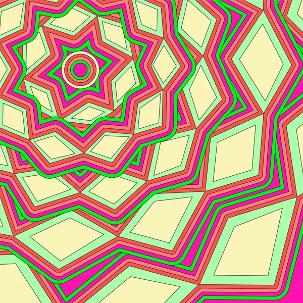 Abstracte geometrische afdrukken. vectorillustratie — Stockvector