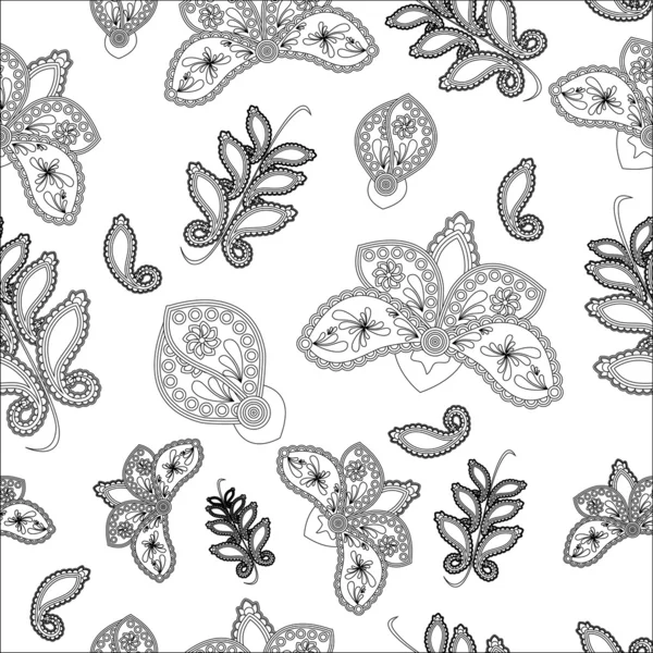 Rusya çiçek sorunsuz. vektör çizim