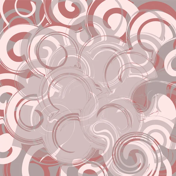 Abstracte swirl patroon. vectorillustratie — Stockvector