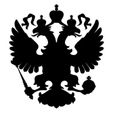 Royal eagle. vektör çizim