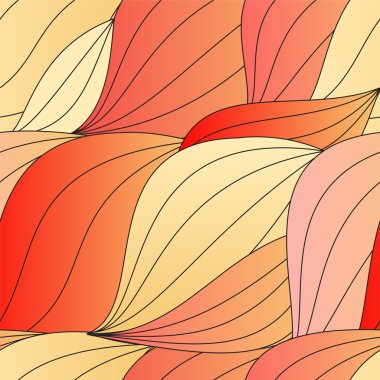 kesintisiz dalga paterni, arka plan dalgalar. duvar kağıdı tasarımı. vektör