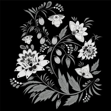 Rus süsleme. geleneksel Slavlar desen. vektör çizim