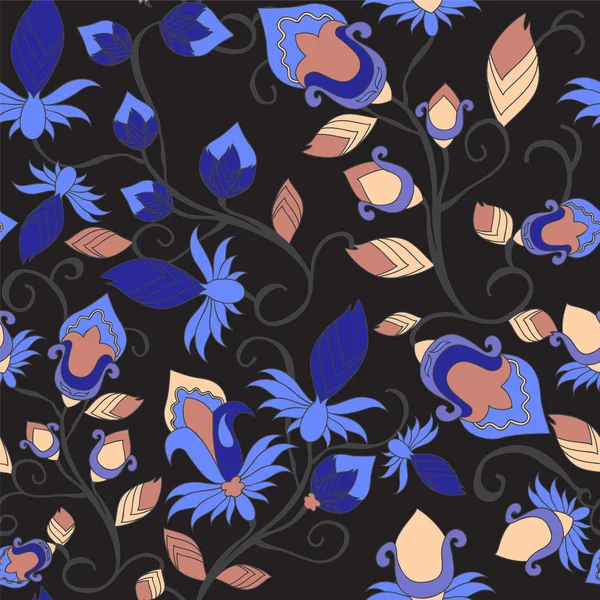 sorunsuz desenli pattern.orient tasarım. vektör çizim