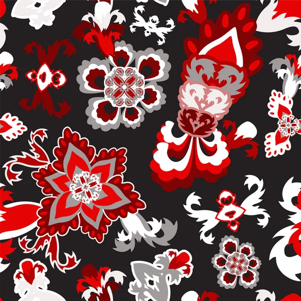 Naadloze paisley pattern.orient ontwerp. vectorillustratie — Stockvector