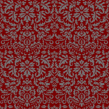 sorunsuz desenli tasarım pattern.orient ya da Rusya. vektör illustr