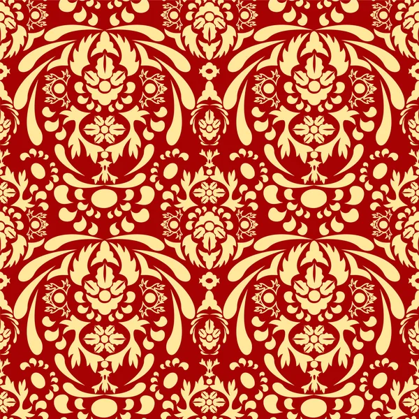 Seamless paisley pattern.orient or russia design. vector illustr — Stock Vector