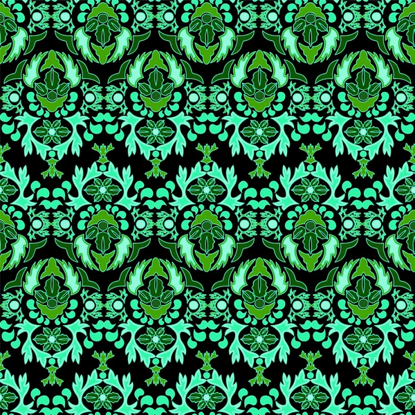 Sömlös paisley pattern.orient eller Ryssland design. Vector illustr — Stock vektor