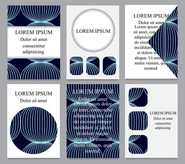 Tarjeta. cartel, plantilla de folleto con forma geométrica. abstracto b — Archivo Imágenes Vectoriales