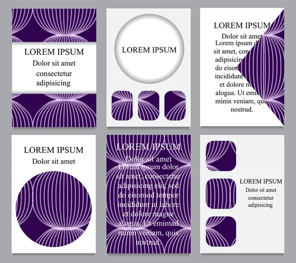 Card. poster, brochure template with geometric shape. abstract b — Stok Vektör