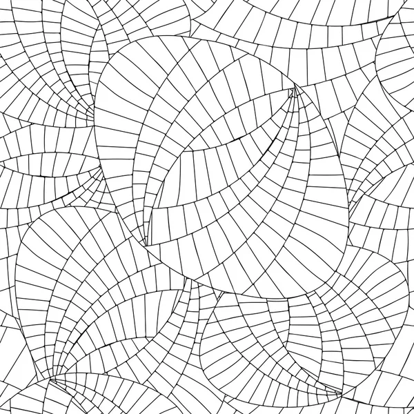 vektör sorunsuz soyut doodle web ve dalga deseni