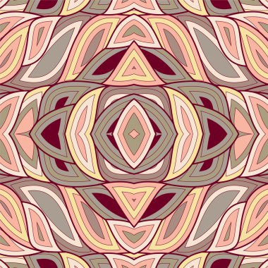 Dalga kesintisiz renk desen. soyut sanat arka plan. hasta vektör