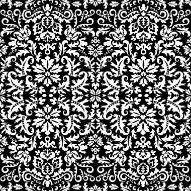 sorunsuz desenli tasarım pattern.orient ya da Rusya. vektör illustr